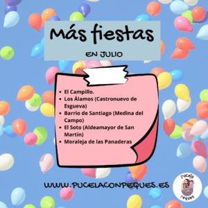 Lee más sobre el artículo Más fiestas en Julio