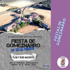 Lee más sobre el artículo Fiestas de Gomeznarro 2024
