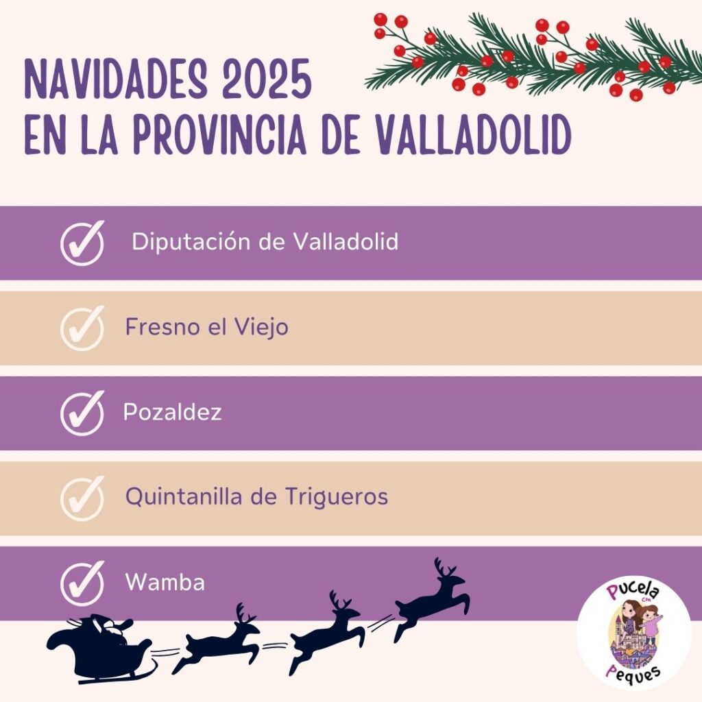 Lee más sobre el artículo Navidades 2025 en la provincia de Valladolid